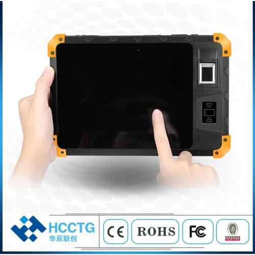 IP67 Military 4G Android7.0 SMart POS Tablet 8 inch NFC Industrial Rugged Tablet POS Z200