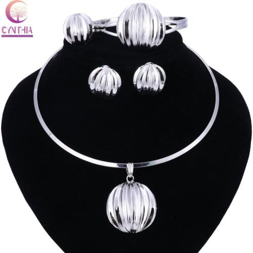 Special New Fashion Torques Shell shape Necklaces&Pendants Choker Necklace Earring Flower Jewelry Gifts for Women Jewelry sets