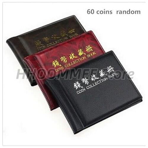 Hot 20/60/120 Mini Penny Coin Storage Album Book Collecting Coin Holders for Collector Gifts Pockets Coins Album Collection Book