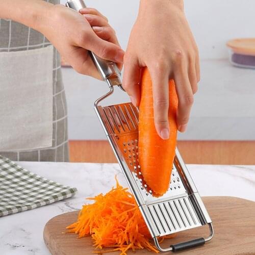 Multi-purpose Vegetable Slicer Stainless Steel Chopper Shredders Fruit Potato Peeler Slicer Carrot Grater Kitchen Accessories