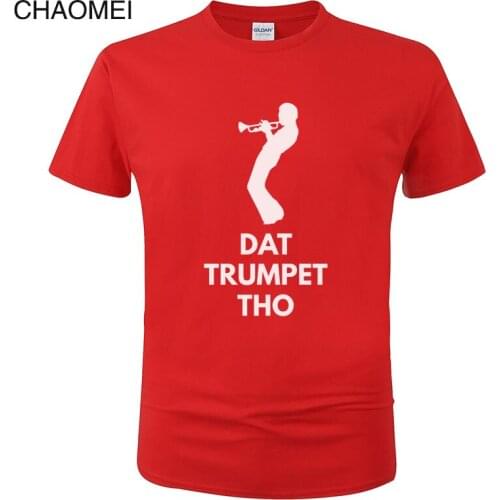 Dat Trumpet MIles Davis T Shirt Men Gifts Classic Print T-Shirt Homme 2019 Fashion Summer Cotton Short Sleeve Tops Tees C51