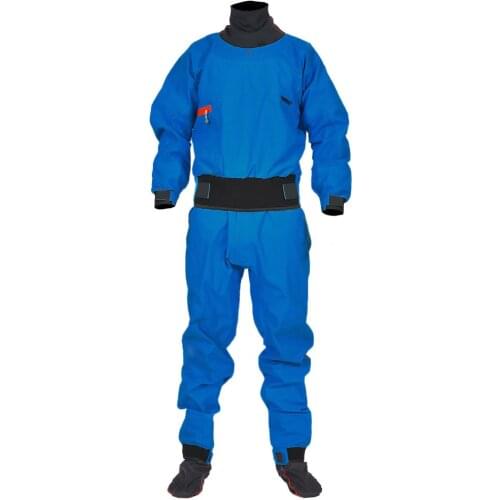 Mens Drysuit For Kayak 3.0-Ply Waterproof Material Fabric Surfing Rafting Dry Suits DM9 Spring Winter One Pieces