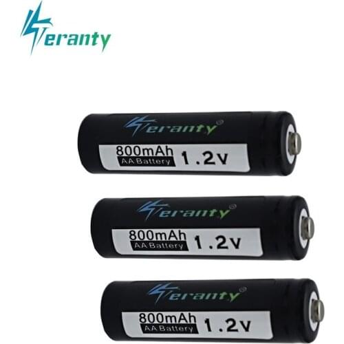 1.2V Rechargeable Battery 800mah 1.2v NiMh Rechargeable Batery For RC Toys Car Boat Tank Gun Helicopters Led Light Mp3 3pcs/sets