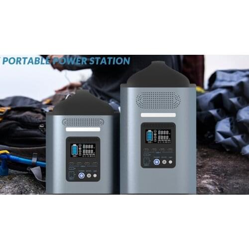 High Power 1.5kWh Rechargeable Lithium ion Battery Portable Power Station Solar Power Generator