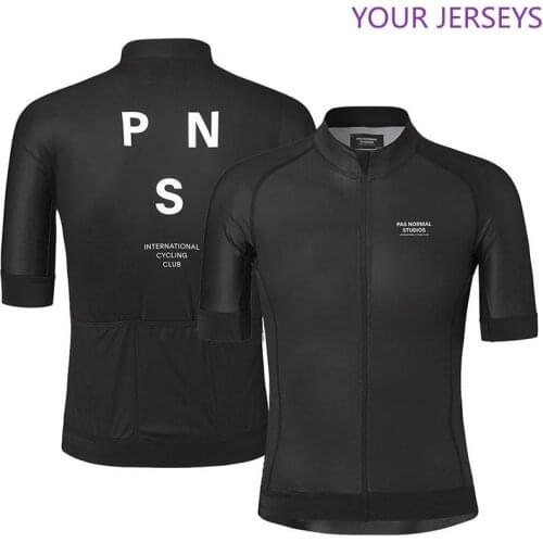 PNS 2020 Bike Tops Clothing Wear Silicone Non-slip Cyclin Shirt Summer Short Sleeve Cycling Jersey For Men Quick Dry Bicycle MTB