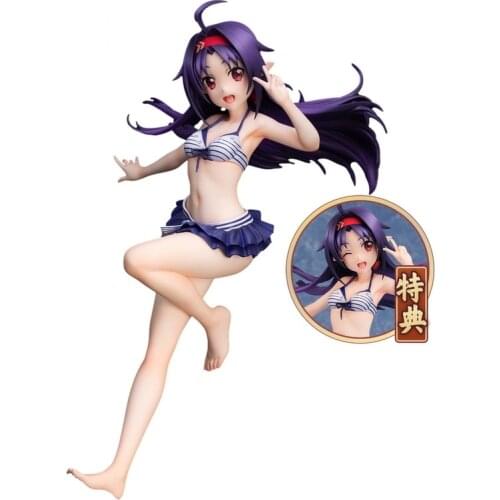 Pre-Sale Konno Yuuki Action Figure Models Sword Art Online Anime Peripherals 1/7 Hand-Made PVC Collectible Ornaments Toys Gift