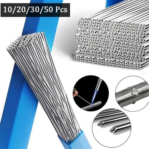 Easy Aluminum Welding Rods Cored Wire Low Temperature 1.6mm 2mm No Need Solder Powder Welding Rod for Aluminum Soldering