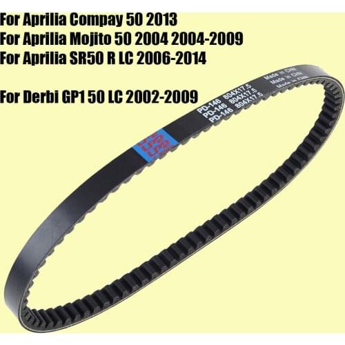 Drive Belt for Aprilia Compay 50 Mojito SR50 R LC Derbi GP1 50 LC for Gilera Ice Runner Stalker Storm 50 Piaggio Diesis NRG TPH