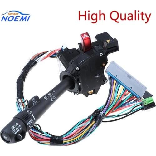 YAOPEI 26100839 22540149 26090412 Cruise Control Windshield Wiper Arm Turn Signal Lever Switch Multifunction For Chevy GMC Truck