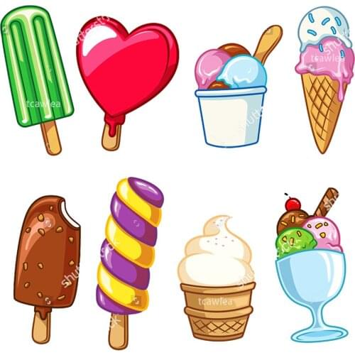 Chocolate Sweet Ice Cream Dies Metal Cutting Dies Stencils for DIY Scrapbooking/photo Album stamps Decorative