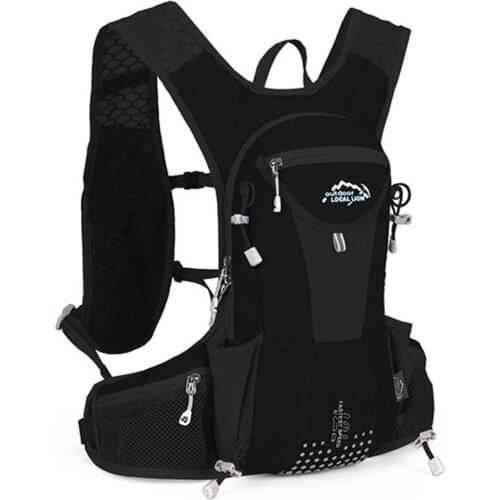 Waterproof Cycling Backpack 12L Ventilated Cycling Climbing Travel Running Portable Backpack Outdoor Sports Water Bags