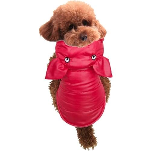 Funny Pig Design Winter Coat For Puppy Dog Lovely Pets Two Legs Coat New Clothing Small Dog Outfit