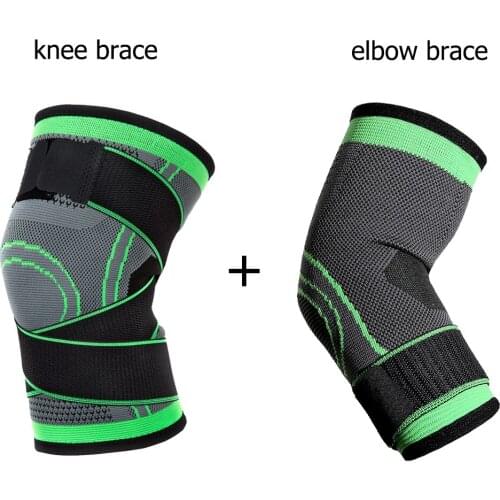 1PCS Sports Bandage Compression Sleeve Elbow Brace Support Protector for Weightlifting Arthritis Volleyball Tennis Arm Brace