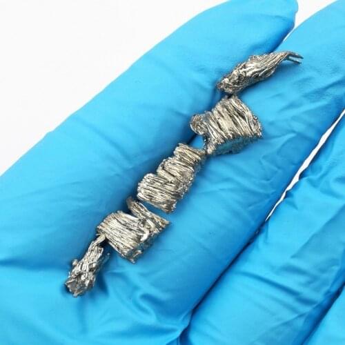 Free Shipping Scandium 4N High Purity Metal Element Specimens - 99.99% Beautiful Shiny Distilled Sc Crystals