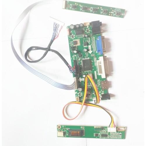 For B154EW01 V1 V2 LVDS 30Pin CCFL M.NT68676 controller card LCD monitor VGA HDMI-Compatible DVI 1280*800 15.4"