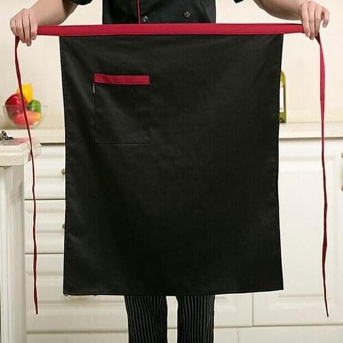 Chef apron special kitchen mens hotel restaurant restaurant back kitchen half-length short apron household cleaning