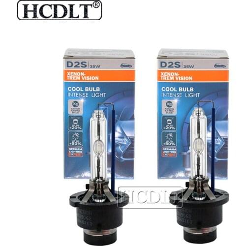 HCDLT 2PCS Genuine D2S Xenon Bulbs High Bright 3800LM 35W D2S 6000K 4300K 8000K D4S Auto Car Headlight HID Lamp 66240 66440