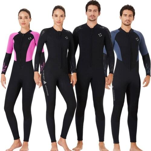 3MM Full-body Men Women Neoprene Wetsuit Surfing Swimming Diving Suit Triathlon Wet Suit Scuba Snorkeling Spearfishing New 2021
