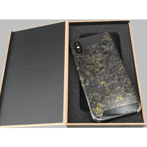 Forged Carbon Fiber Case for Iphone 12Max Apple Xsmax Thin Fall Protection Cover 78Plus