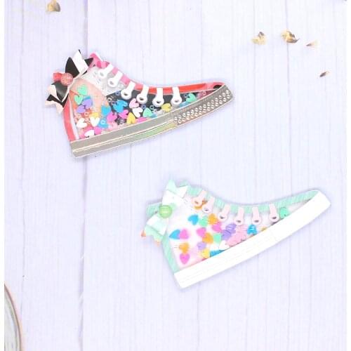 Cute Sneaker Shaker Metal Cutting Dies Stencils for DIY Scrapbooking Decorative Embossing DIY Paper Cards