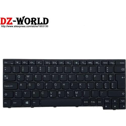 New Original Slovenian Keyboard for Lenovo Thinkpad 11E 20E6 20E8 20ED 20EE Yoga 11E 20D9 20DA 20E5 20E7 Laptop 04X6246 04X6324