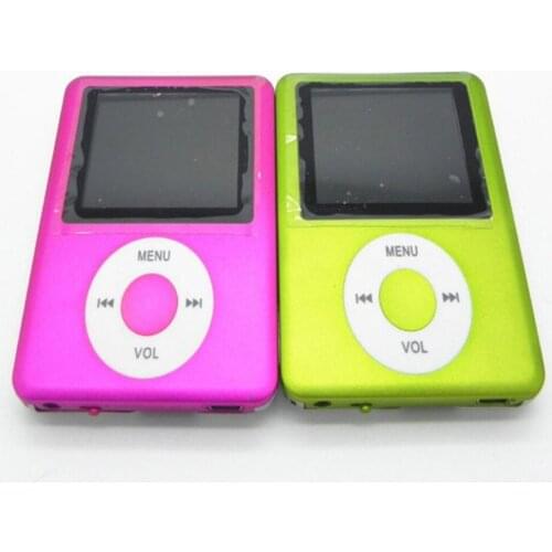 The new MP4 supports TF memory card 1.8-inch display speaker ultra-thin and long playback support recording radio novel video