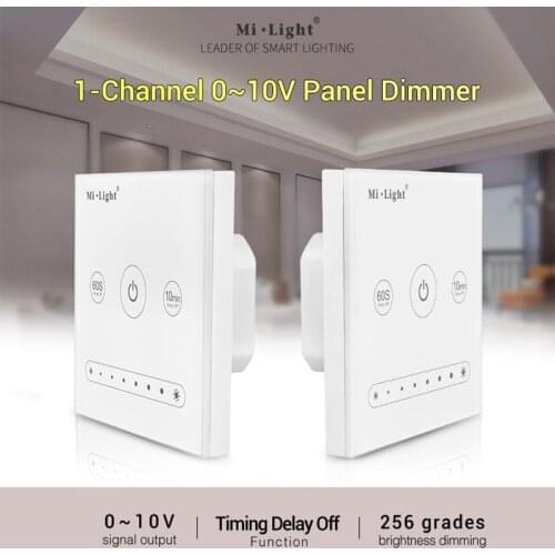 Mi light ac110v 220v 0-10V L1 LS4 Panel Dimmer use with wifi remote controller brightness adjust for single color led light