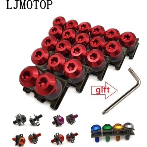 General purpose Motorcycle Fairing Screws Clips Body Spring Bolts For DUCATI S4RS STREETFIGHTER /S STREETFIGHTER 848 MODEL