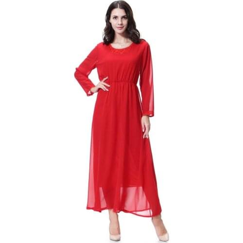 Modest long turkey islamic women arab dresses marocaine caftan maxi dress muslim vestidos arabes robes kleider abaya sukienka