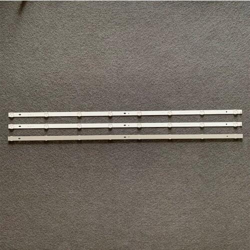 3pcs LED Strip For 40 inch TV IC-D-HWBJ40D660 SCREEN V400HJ9-MD1 PANASONIC TX-40ES400B TX-40ES500B TX-40FS503B TX-40ESW504B