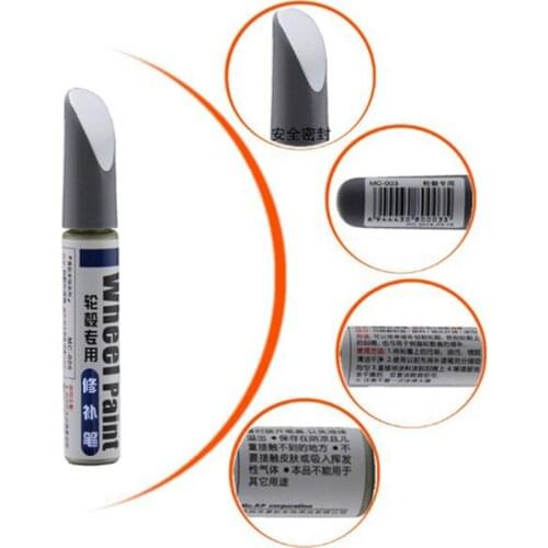 1Pc Car Rim Scratch Repair Pen Scratch Remover Filler Paint Pen Wheel Refurbishment