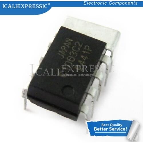 1PCS UPC1003C2 UPC1003 C1003C2 1003C2 DIP-8 In Stock