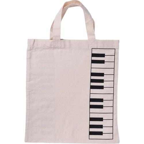 33CM Keyboard Pattern Musical Bags Cotton and Linen Music Score Bag Musical Instruments Appliance Bag Musical Bags Keyboard bag