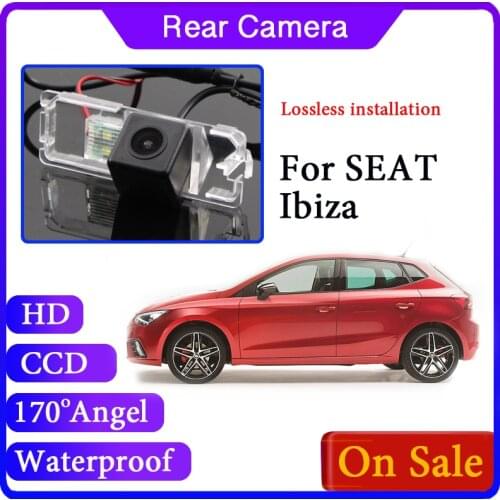 Car Camera For SEAT Ibiza 6L 6J 6P KJ 2002~2020 Back up Camera Waterproof Function CAM
