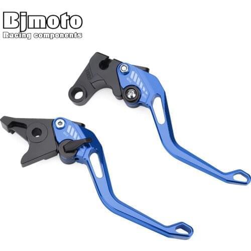 BJMOTO New Motorbike Brakes Lever CNC Adjustable Brake Clutch Levers For Yamaha T-max T MAX TMAX 500 2001-2007