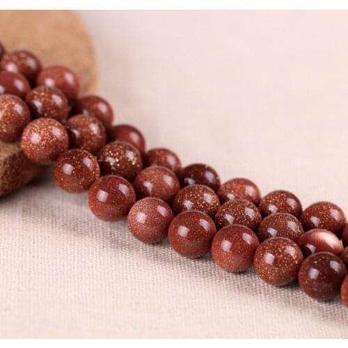2021 High Quality 4mm 6mm 8mm 10mm Purple Sandstone Natural Stone Beads Loose Spacer Bead For Handmade bracelets Trendy Jewelry