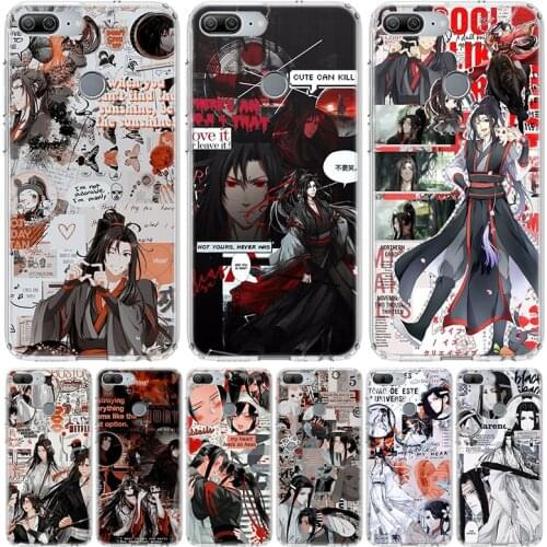 Mo Dao Zu Shi MDZS Anime Phone Case for Huawei Honor 10 9 Lite Y9 Y5 Y6 Y7 2019 8X 8A 8S 7A 7X 10i 20i Pro V30 Art Coque Capa