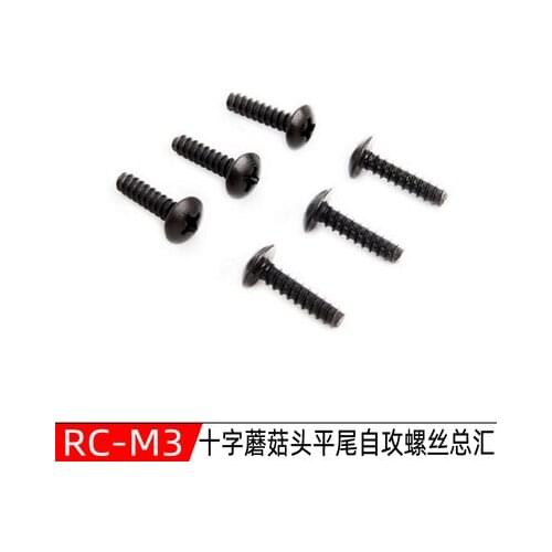 HSP 02082 Metal BT 3*10 BH Screw 10P For RC 1/10 Buggy/Truck/Car Original Parts