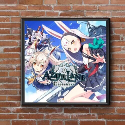 Azur Lane Video Game Poster Wall Painting Home Decoration ( No Frame )