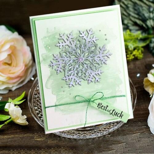 KLJUYP Snowflake Metal Cutting Dies Scrapbook Paper Craft Decoration dies scrapbooking