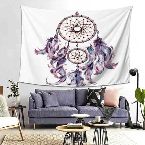 Dreamcatcher 3D Printed small 95x73cm Wall Tapestry Cheap Wall Hanging Bohemian Mandala Tapestries Art Decor