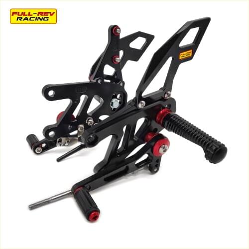 Motorcycle Rearset Footpegs Full Rev Racing For APRILIA RSV4 APRC ABS 13-16 rearsets