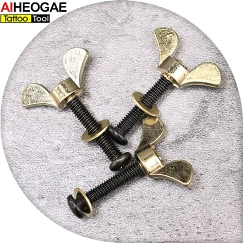 New Design Tattoo Machine Screw Hot Sale Tattoo Gun Adjustment Tool Screw for Tattoo Kits Supply 2pcs/ lot TG5503