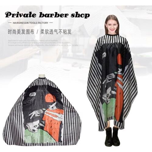 Barbershop cloth Increase haircut cloth Haircut shawl Elderly haircutting cloth Haircut does not touch hair Hair dyed clothes