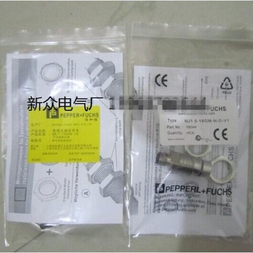 Original new 100% fine quality new proximity switch sensor NCB1.5-18GM60-E2-D-V1 NJ1.5-18GM-N-D-V1