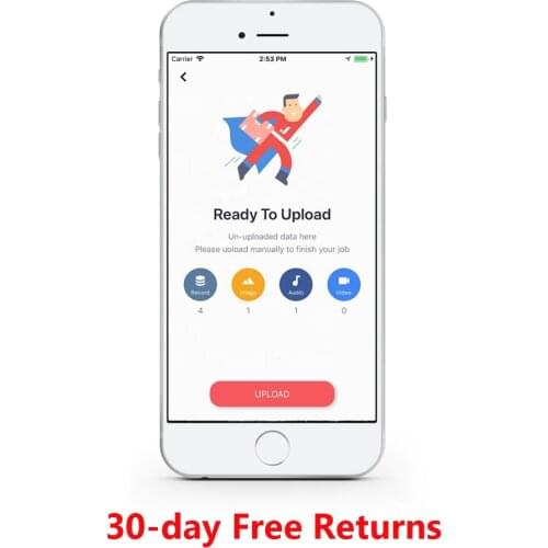 Wepatrol Phone Patrol APP, One User,QR/GPS/NFC/Bluetooth Collection Guard Patrol System with Cloud Software for One Month