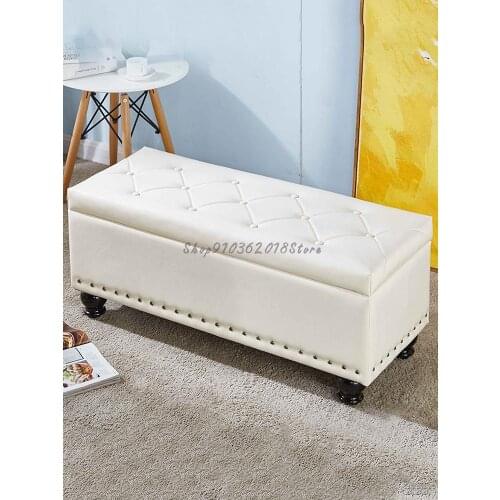 Changing Shoes Stool At Solid Wood Door Multi Function Storage Stool Long Bench Clothing Store Sofa Stool Fitting Room Stool