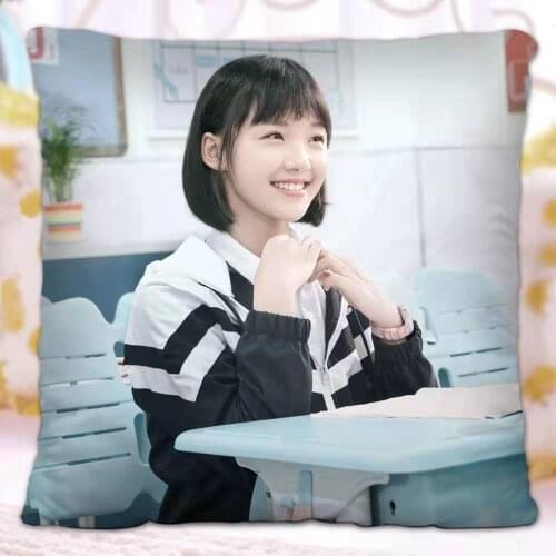 TV Series Time Is Sweet with You Pillowcase Pretty Scholar Yu Lexuan Same Paragraph Star Photo Poster Cushion Cover Souvenir
