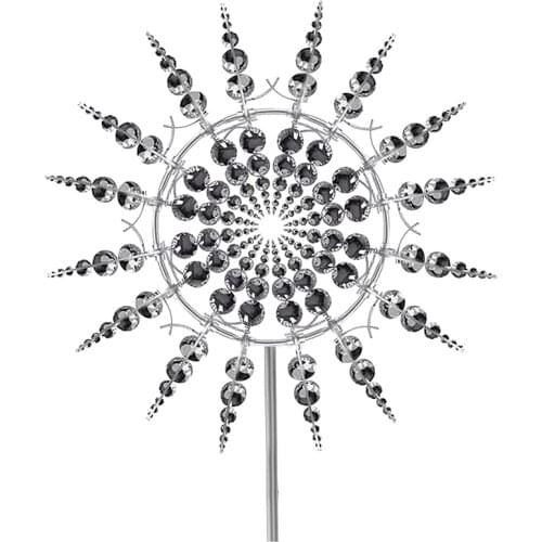 Magical Metal Windmill Decor Outdoor Garden Autumn Unique Yard Patio Lawn Decoration Home Supplies