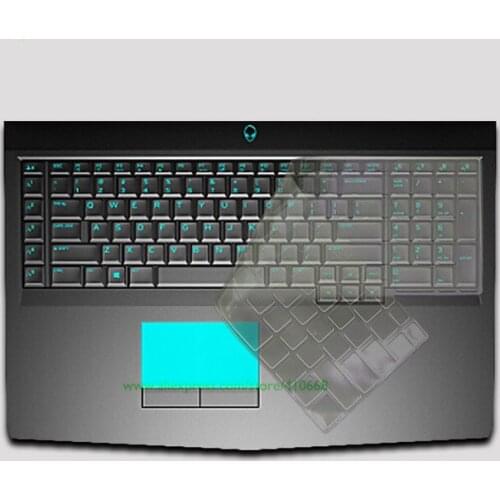 High Clear TPU Keyboard Skin Cover Protector For Dell Alienware 17 R3 Area-51m M17 M15 Gaming 17r5 15r4 r3 17.3 15.6 inch Laptop